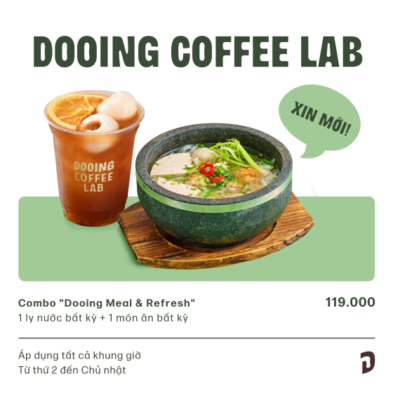 Combo "Dooing Meal & Refresh"